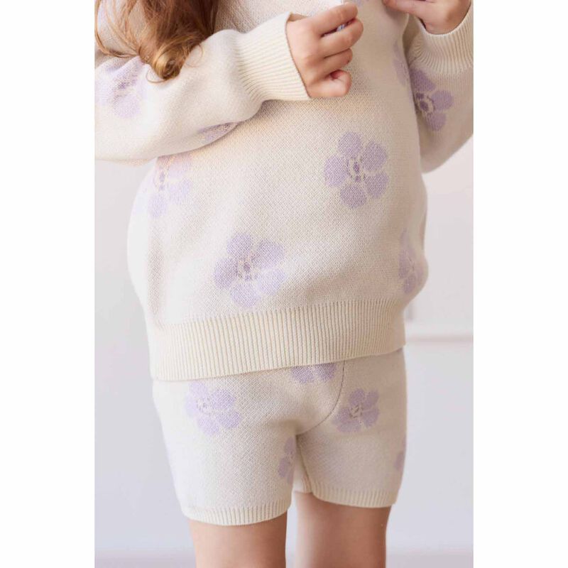 Jamie Kay Alette Knitted Bike Short  3-6Y image number 1